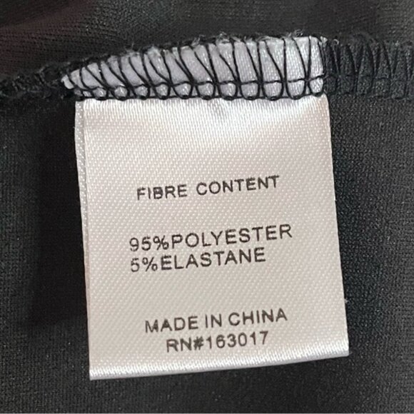 Princess Polly Black High-Waisted Wide-Leg Pants – Size US 8 (AU 12) - Picture 4 of 16